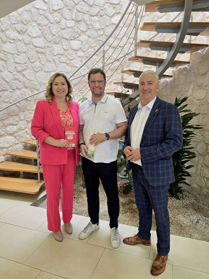 Betriebsbesuche und Gratulation zum 50. Geburtstag
