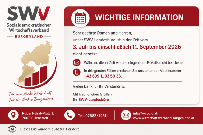 SWV-Landesb&uuml;ro &ndash; Sommerurlaub